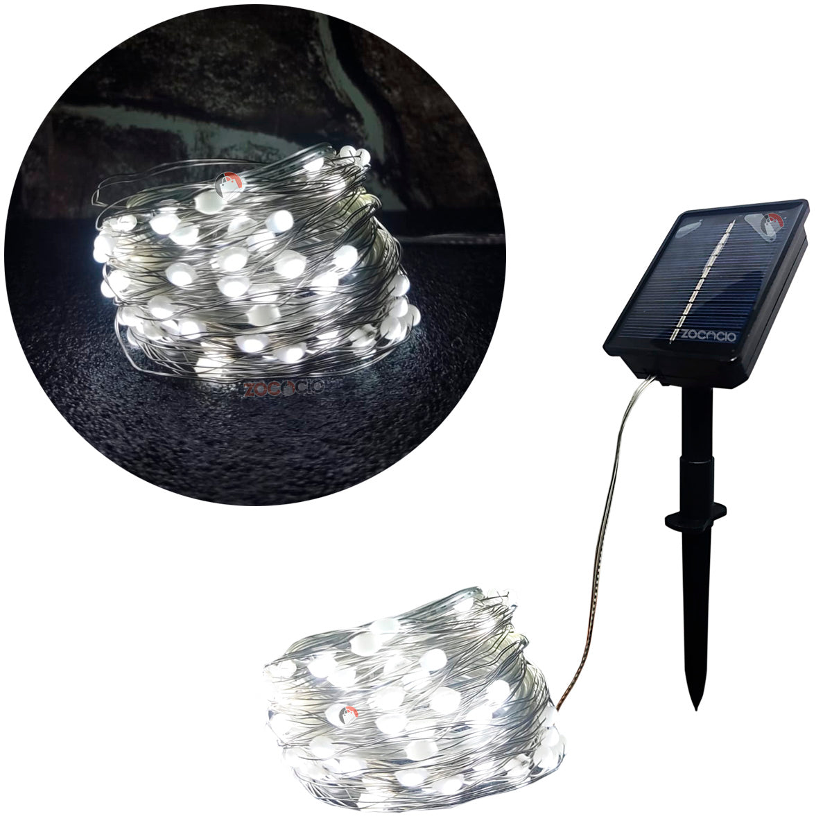 🎅🏻 INSTALACIÓN NAVIDEÑA CON PANEL SOLAR🎄 (10, 20, Y 30 Metros) 🦌