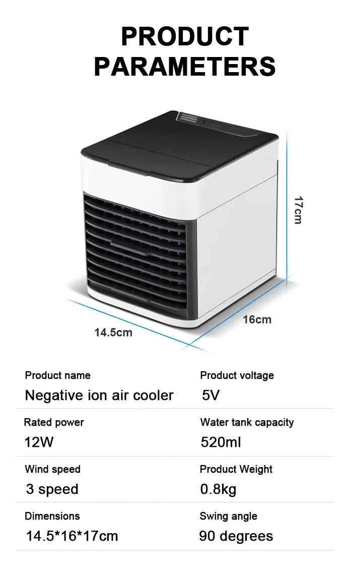 MINI AIRE ACONDICIONADO ❄️💨