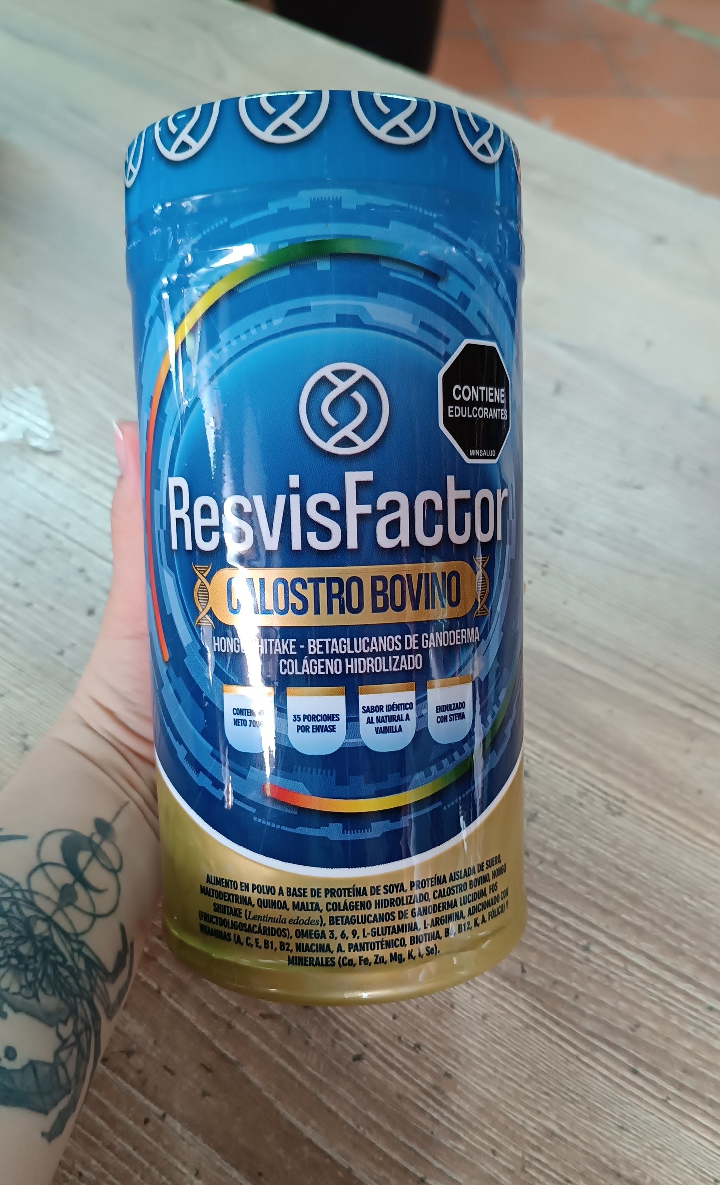 RESVISFACTOR CALOSTRO BOVINO 🌾💪