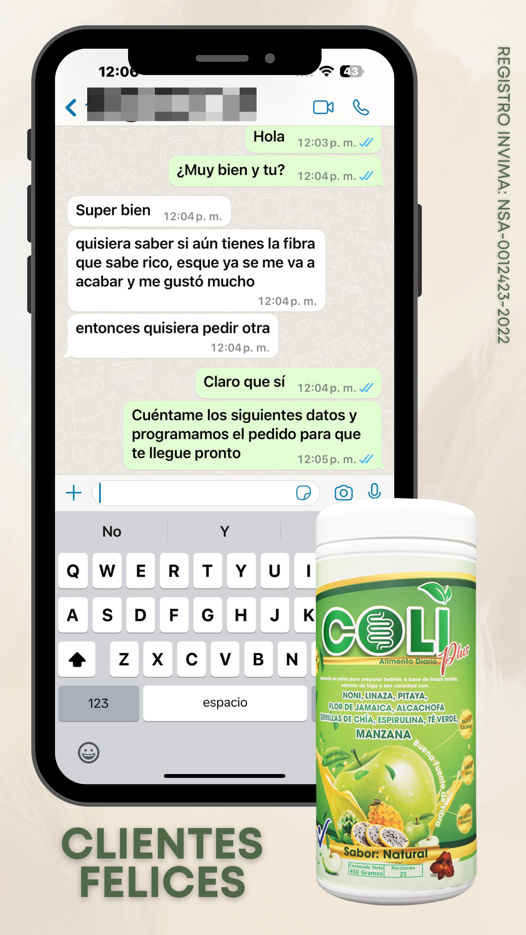 FIBRA COLI PLUS 🌱