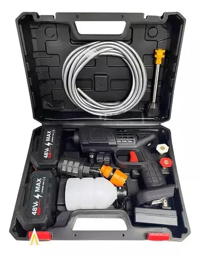 HIDROLAVADORA INALÁMBRICA 48v (2 Baterías) 🚿🚗🏍️