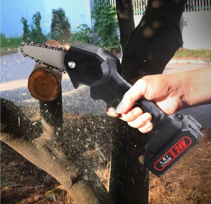 MINI MOTOSIERRA ELECTRICA 🪚⚡