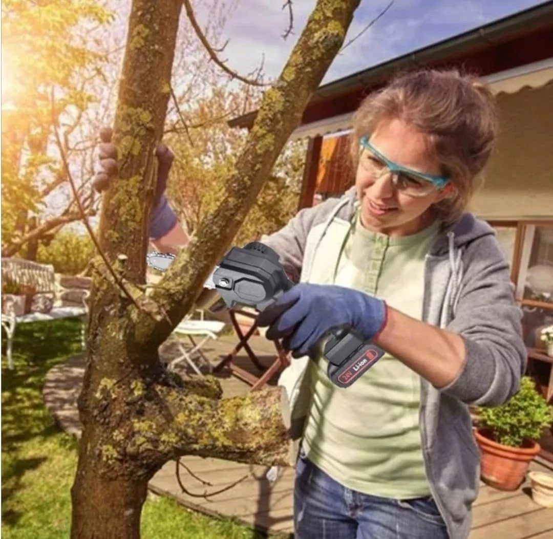 MINI MOTOSIERRA ELECTRICA 🪚⚡