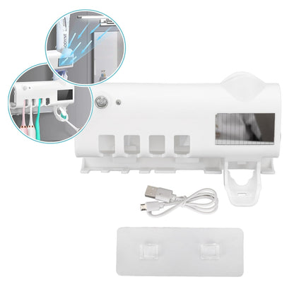 PORTA CEPILLOS ESTERILIZADOR UV 🪥🦷