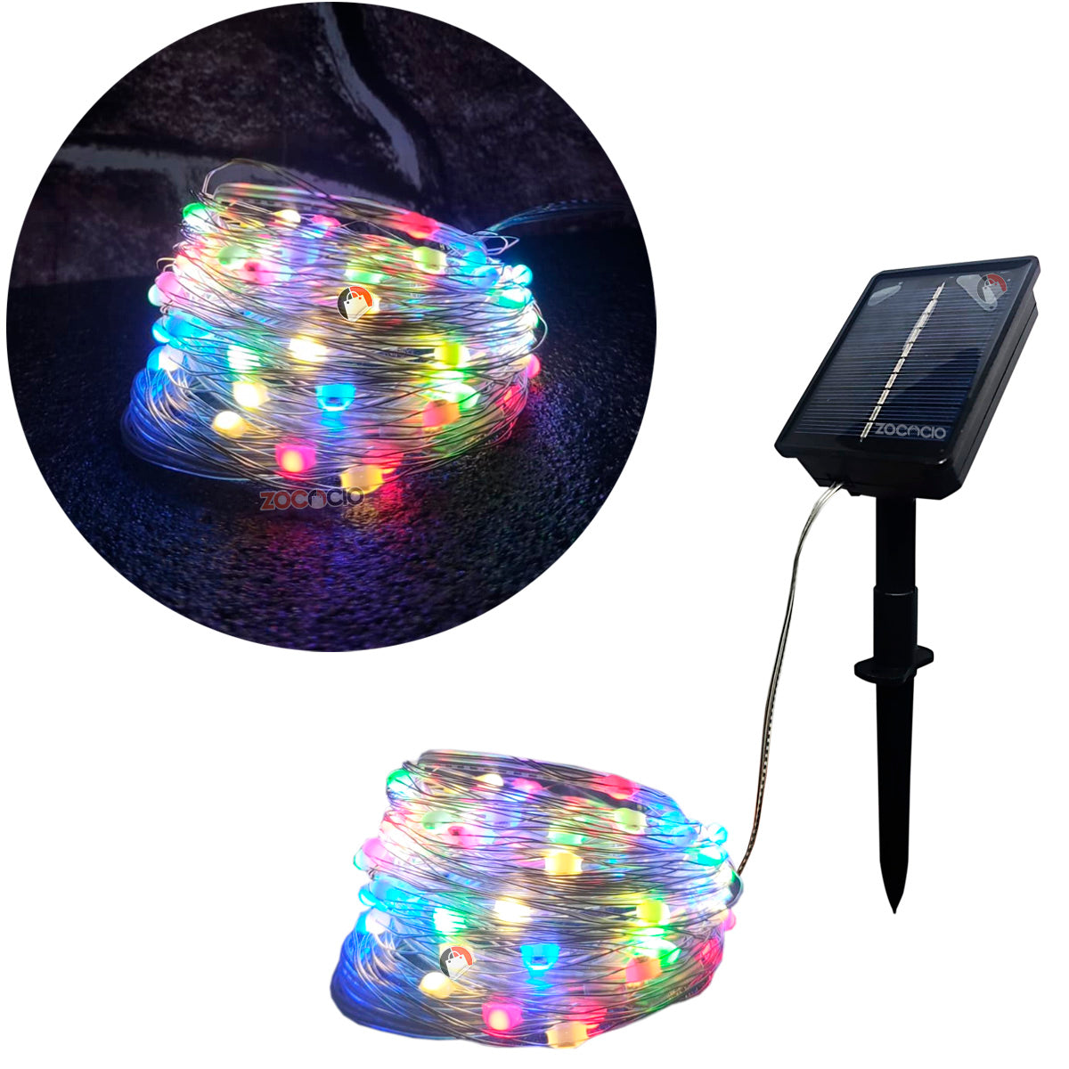 🎅🏻 INSTALACIÓN NAVIDEÑA CON PANEL SOLAR🎄 (10, 20, Y 30 Metros) 🦌