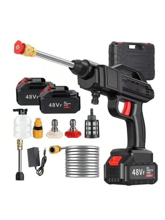 HIDROLAVADORA INALÁMBRICA 48v (2 Baterías) 🚿🚗🏍️