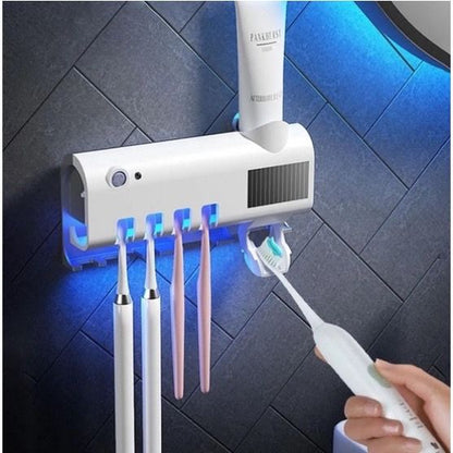 PORTA CEPILLOS ESTERILIZADOR UV 🪥🦷