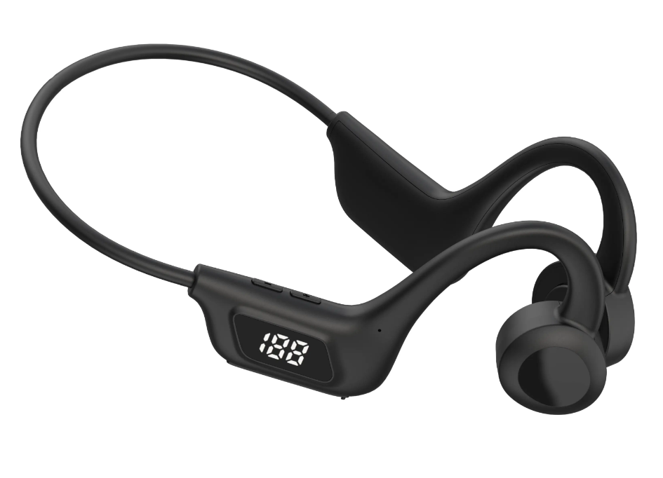 AUDÍFONOS DE CONDUCCIÓN ÓSEA U9 CON PANTALLA 🎧🔊