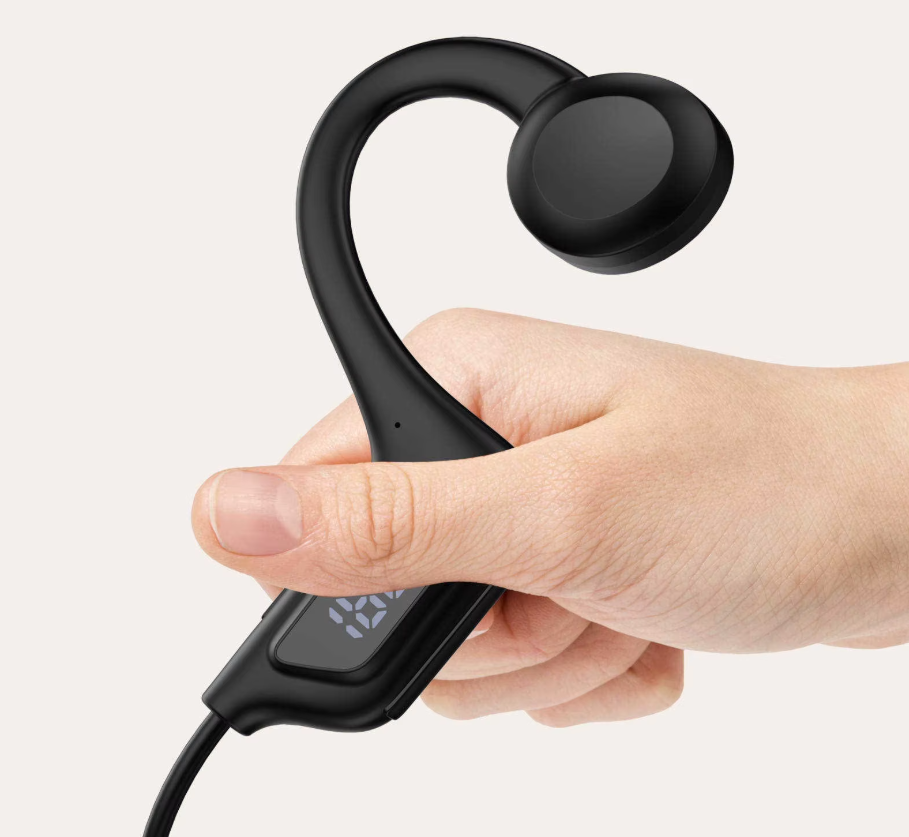 AUDÍFONOS DE CONDUCCIÓN ÓSEA U9 CON PANTALLA 🎧🔊