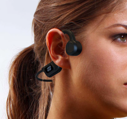 AUDÍFONOS DE CONDUCCIÓN ÓSEA U9 CON PANTALLA 🎧🔊